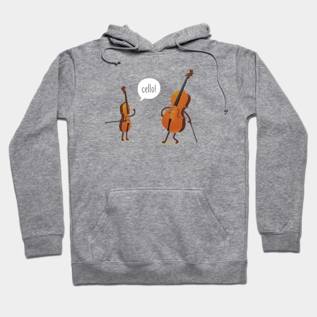 Cello! Hoodie by melmike